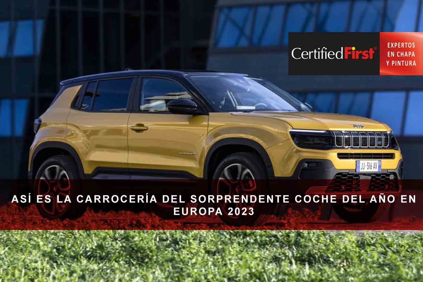 Así es la carrocería del sorprendente Coche del Año en Europa 2023