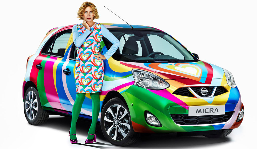 nissan micra agatha ruiz de la prada showcar