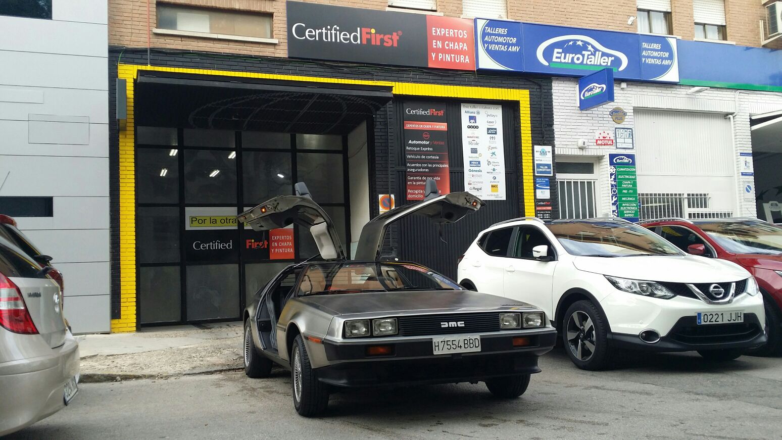 El DeLorean de Regreso al futuro pasa por Automotor y Ventas, un taller CertifiedFirst®