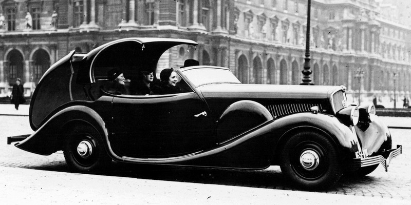 Marcel Pourtout, el carrocero que firmó el primer convertible de la historia