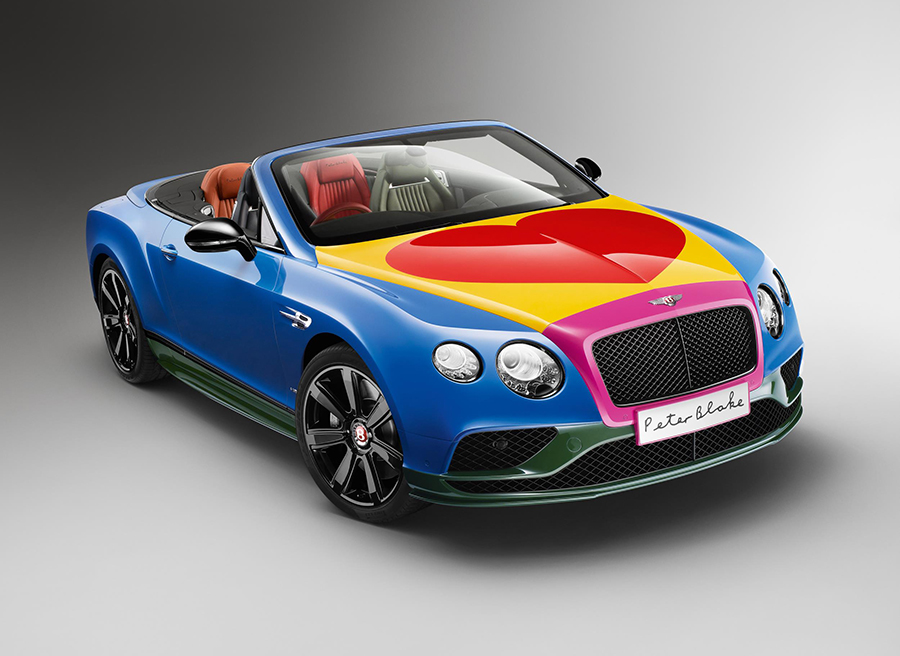 Un Bentley puro corazón, puro pop art