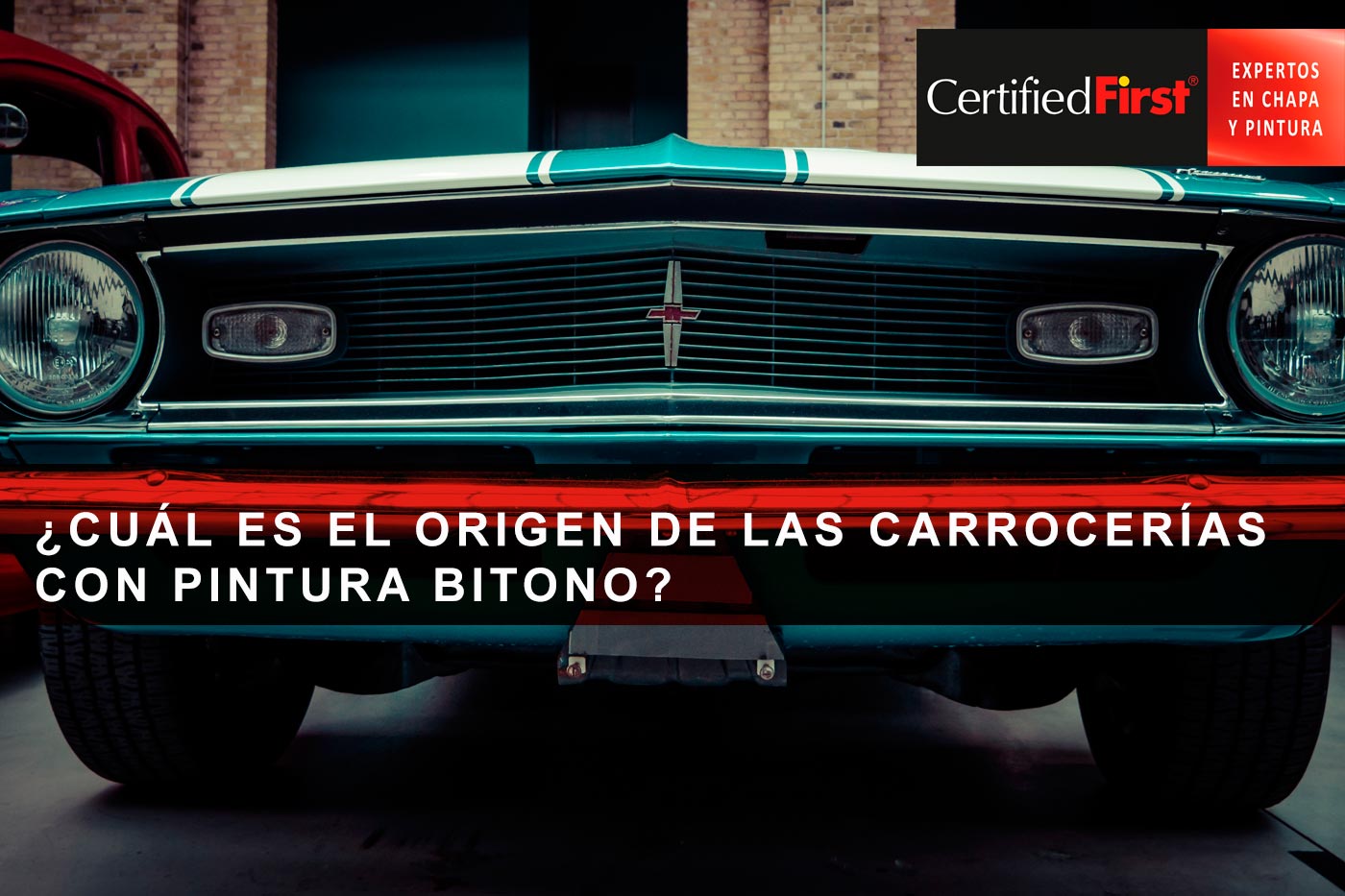 ¿Cuál es el origen de las carrocerías con pintura bitono?