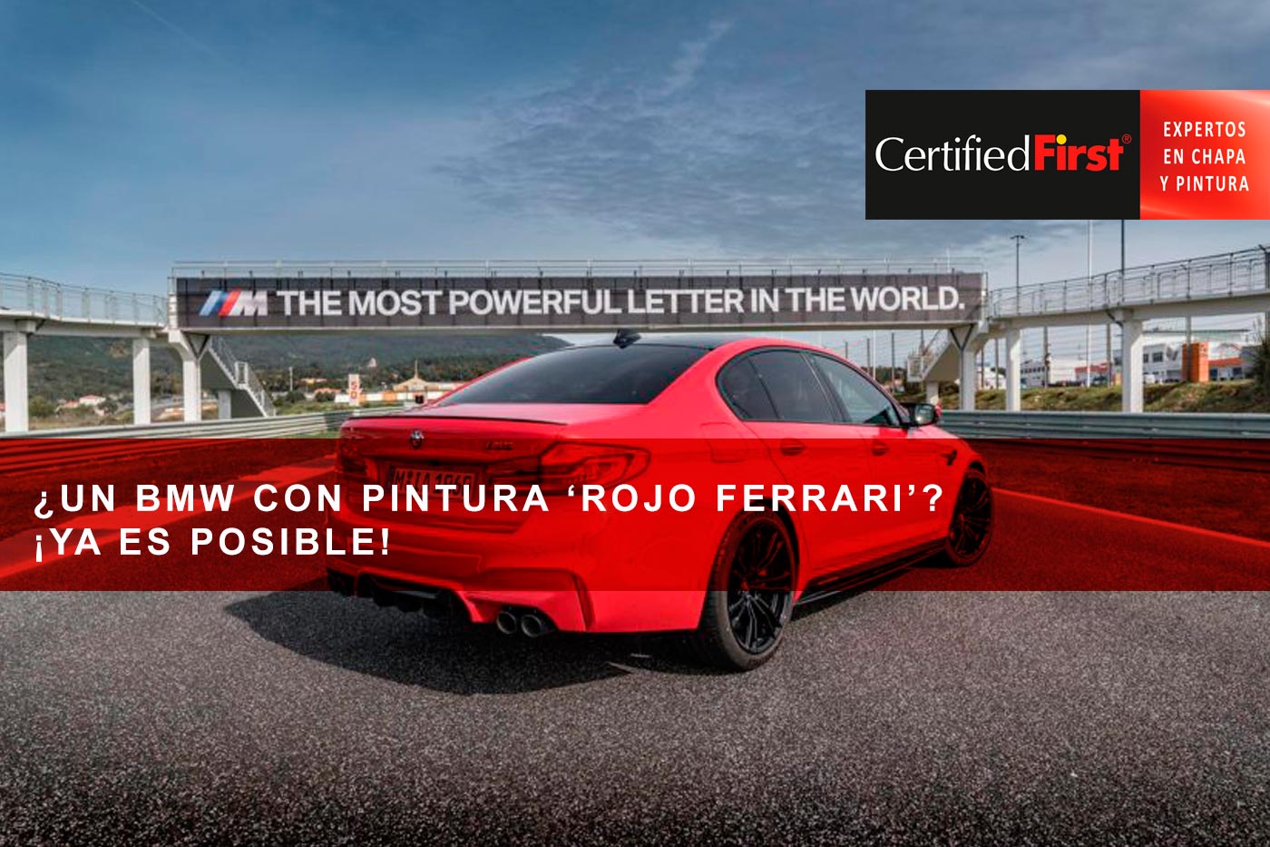 ¿Un BMW con pintura ‘Rojo Ferrari’? ¡Ya es posible!