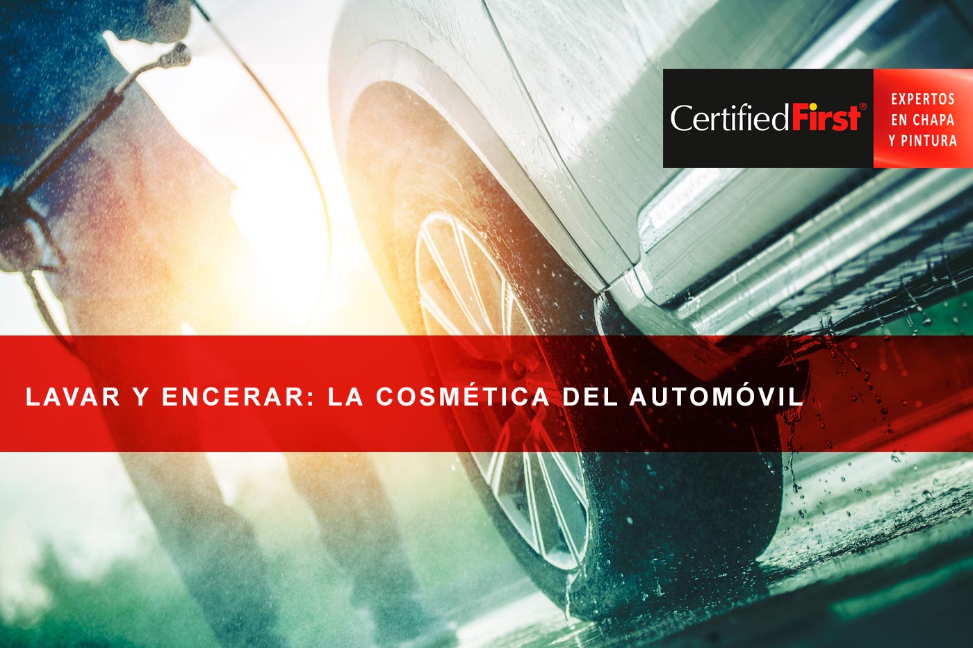 Lavar y encerar: la cosmética del automóvil