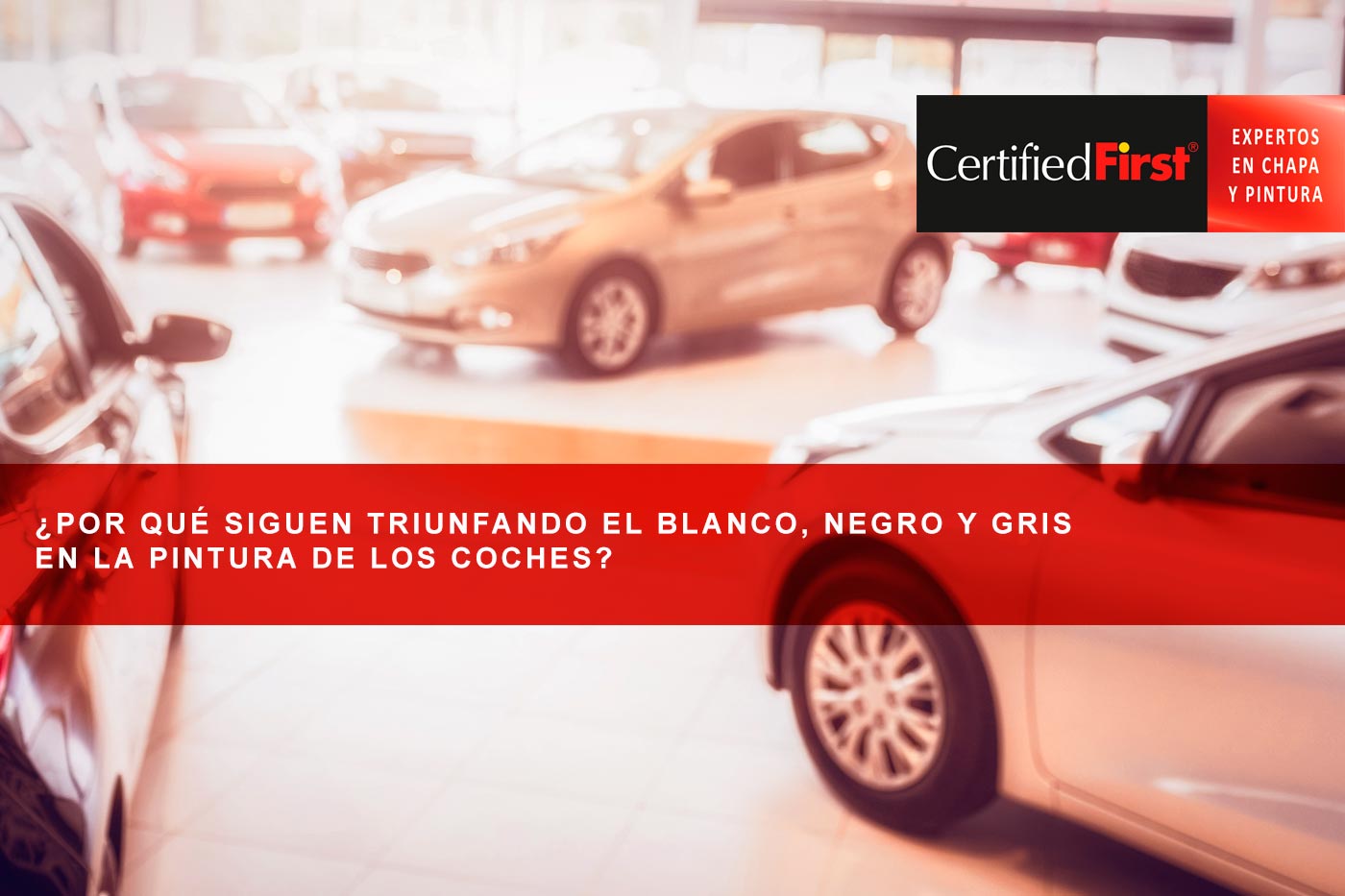 ¿Por qué siguen triunfando el blanco, negro y gris en la pintura de los coches?