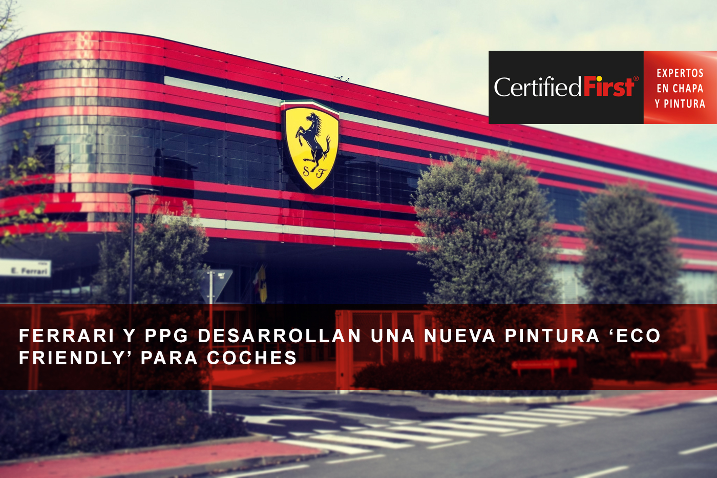 Ferrari y PPG desarrollan una nueva pintura eco friendly para coches 