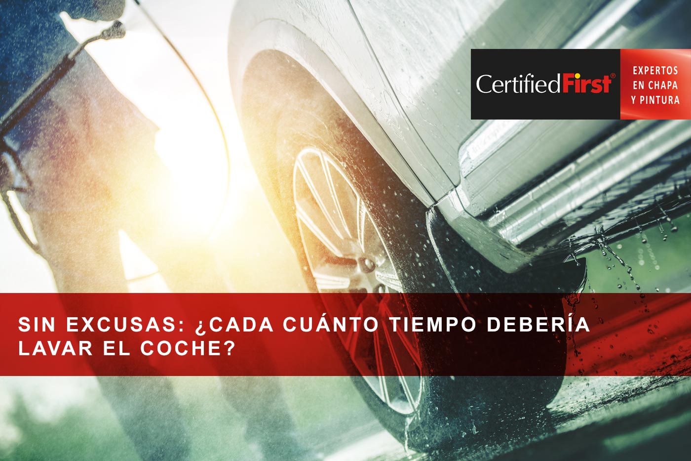 Sin excusas: ¿cada cuánto tiempo debería lavar el coche?