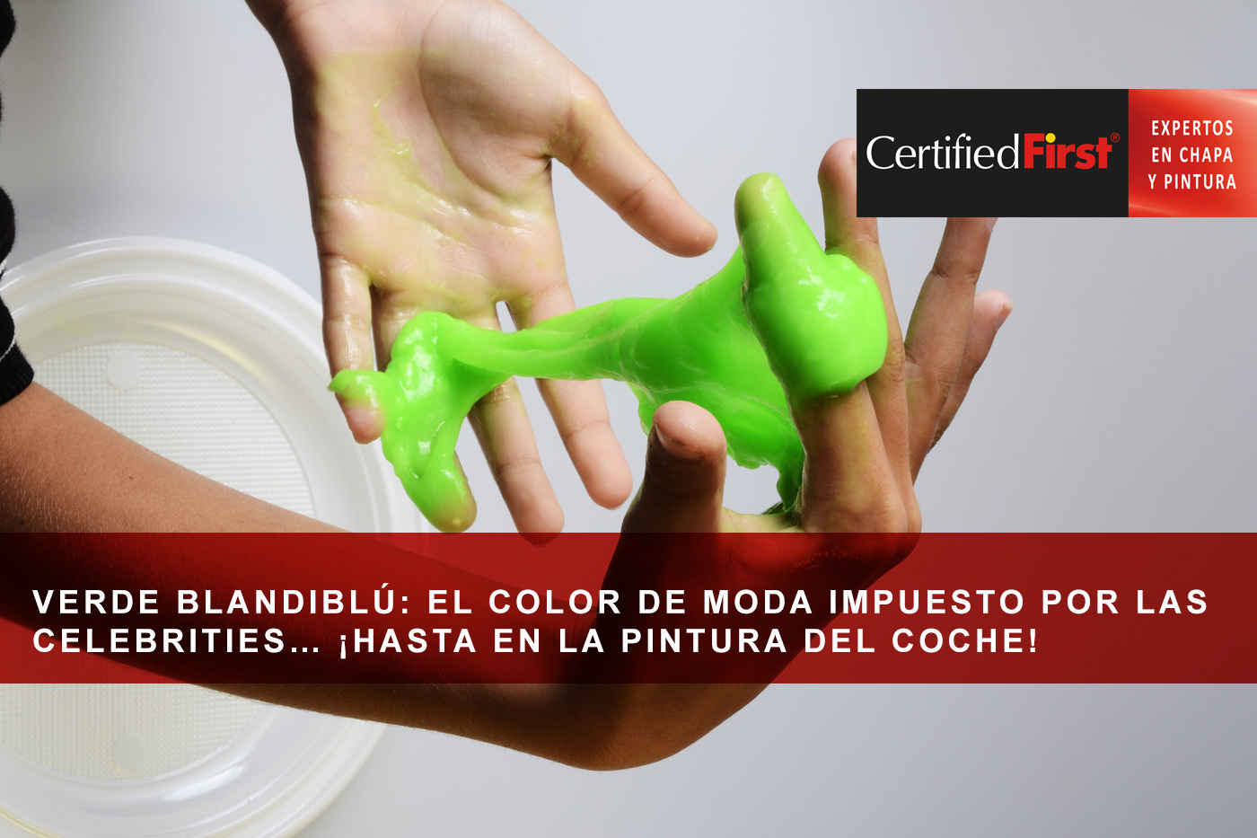 Verde blandiblú: el color de moda impuesto por las celebrities… ¡hasta en la pintura del coche!