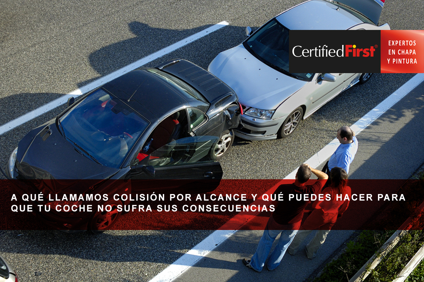 A qué llamamos colisión por alcance y qué puedes hacer para que tu coche no sufra sus consecuencias