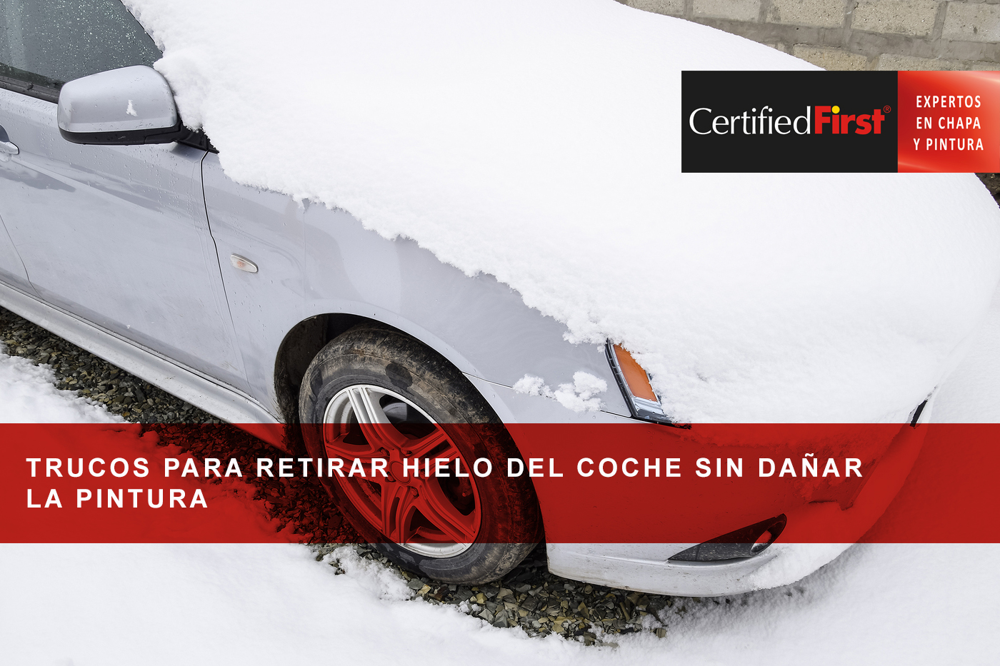 Trucos para retirar hielo del coche sin dañar la pintura