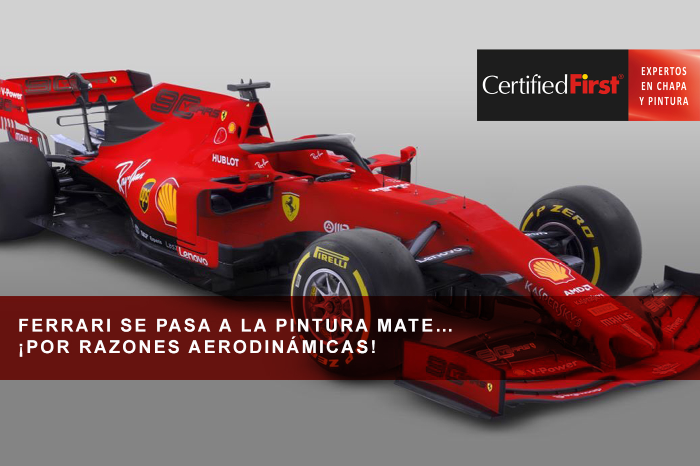 Ferrari se pasa a la pintura mate… ¡por razones aerodinámicas!