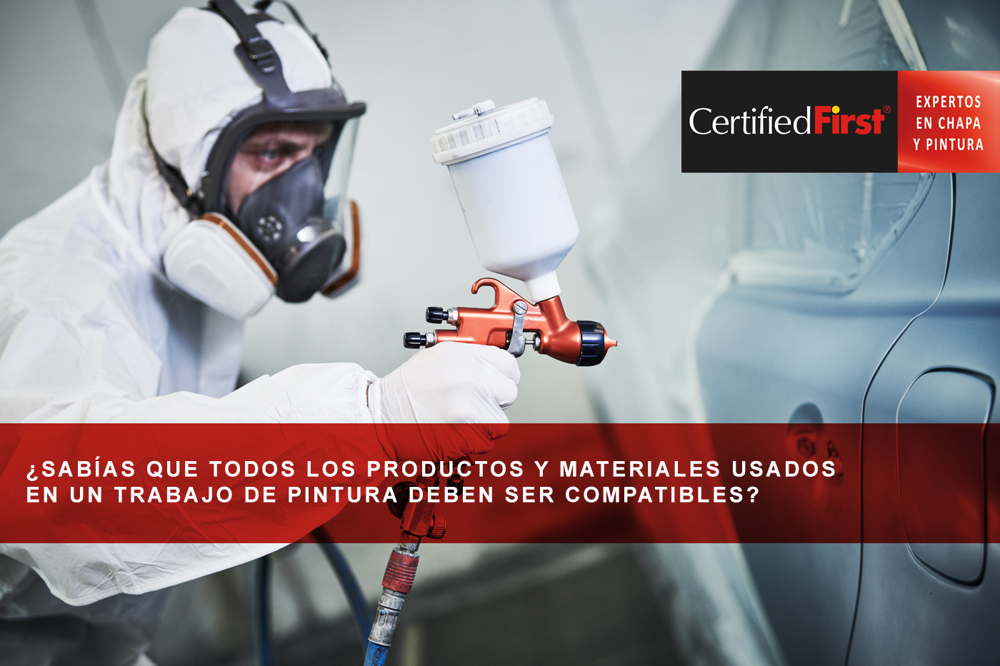 ¿Sabías que todos los productos y materiales usados en un trabajo de pintura deben ser compatibles?