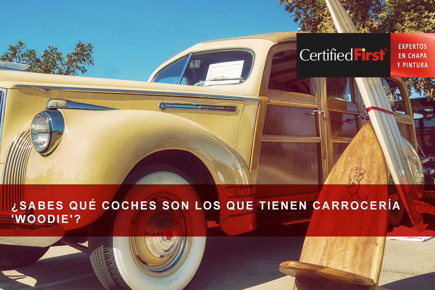 ¿Sabes qué coches son los que tienen carrocería 'woodie'?