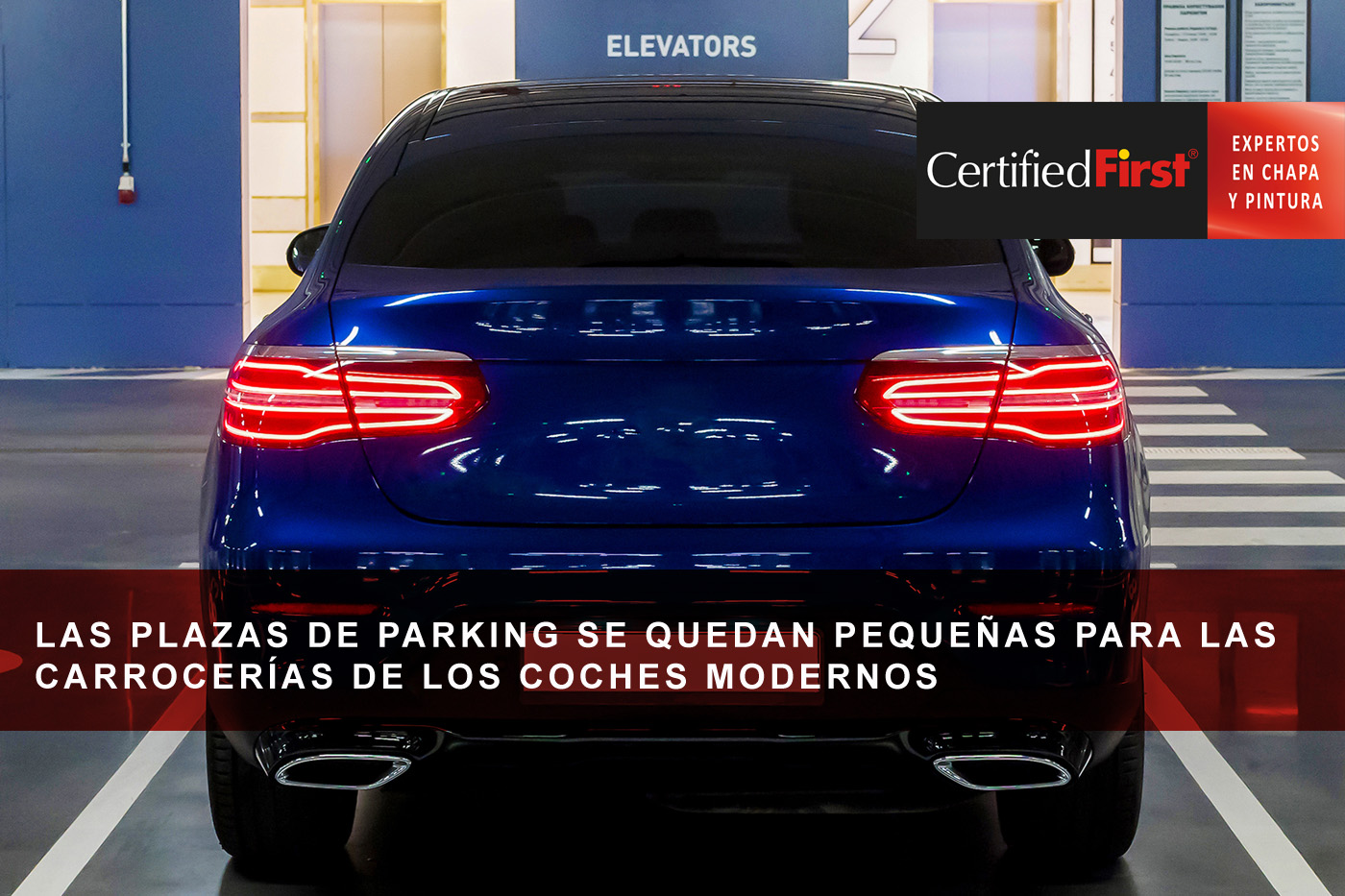 Las plazas de parking se quedan pequeñas para las carrocerías de los coches modernos