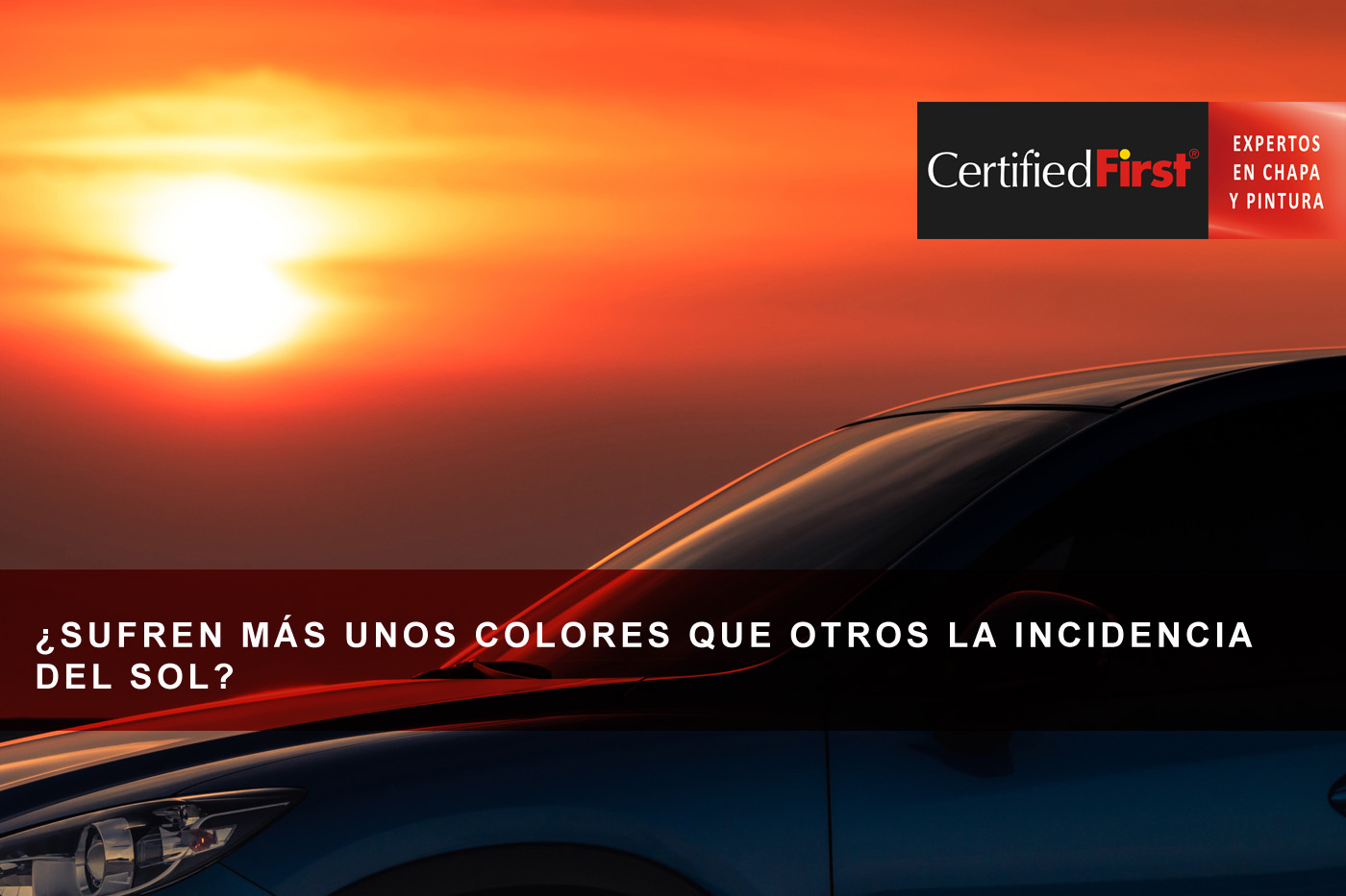 ¿Sufren más unos colores que otros la incidencia del sol?