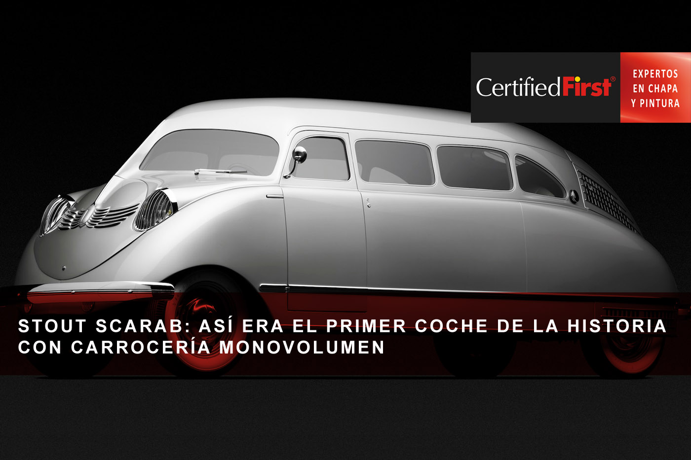 Stout Scarab: así era el primer coche de la historia con carrocería monovolumen