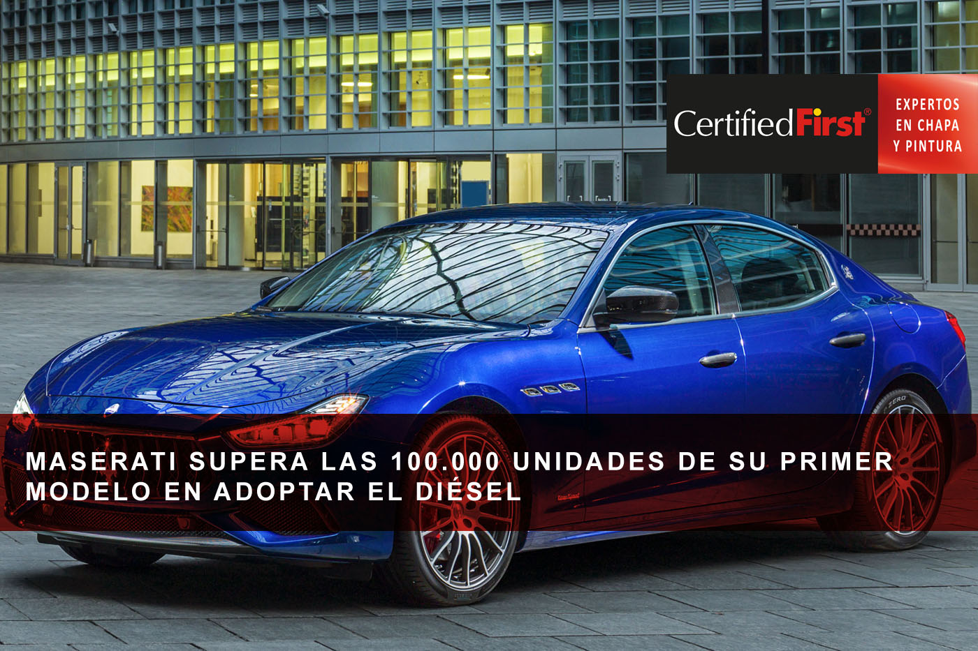 Maserati supera las 100.000 unidades de su primer modelo en adoptar el diésel