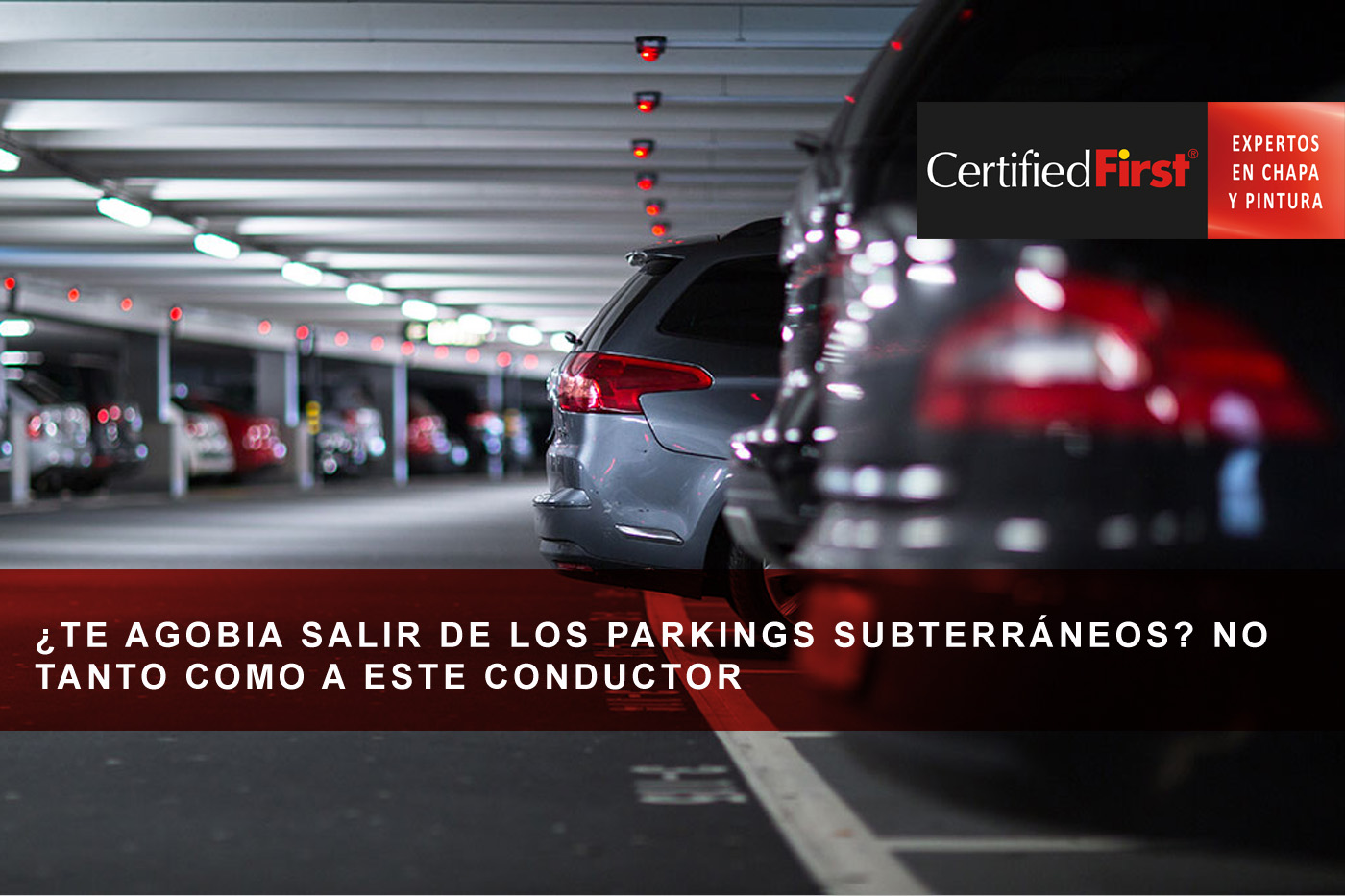 ¿Te agobia salir de los parkings subterráneos? No tanto como a este conductor