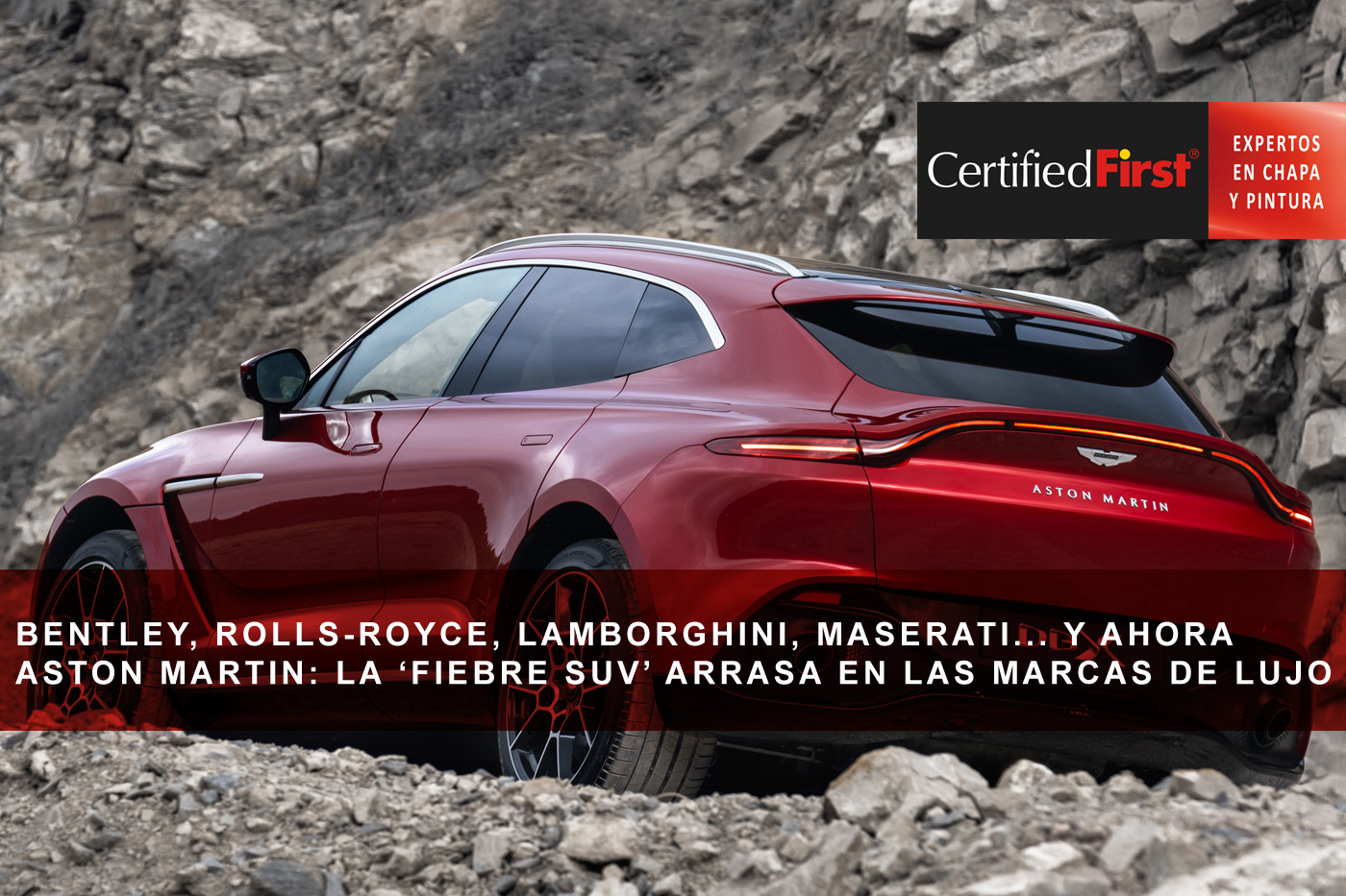 Bentley, Rolls-Royce, Lamborghini, Maserati... y ahora Aston Martin: la 'fiebre SUV' arrasa en las marcas de lujo