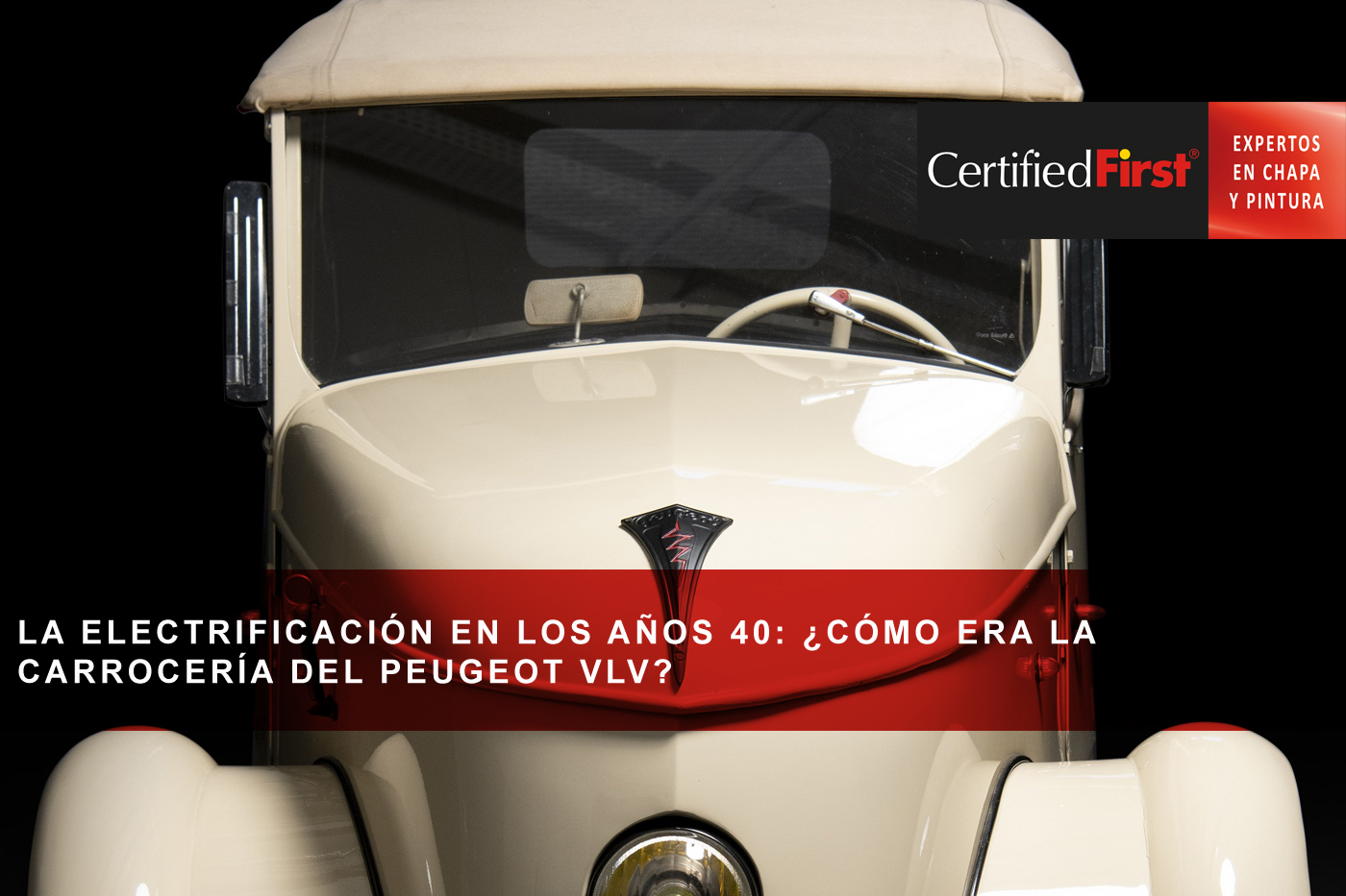 La electrificación en los años 40: ¿cómo era la carrocería del Peugeot VLV?