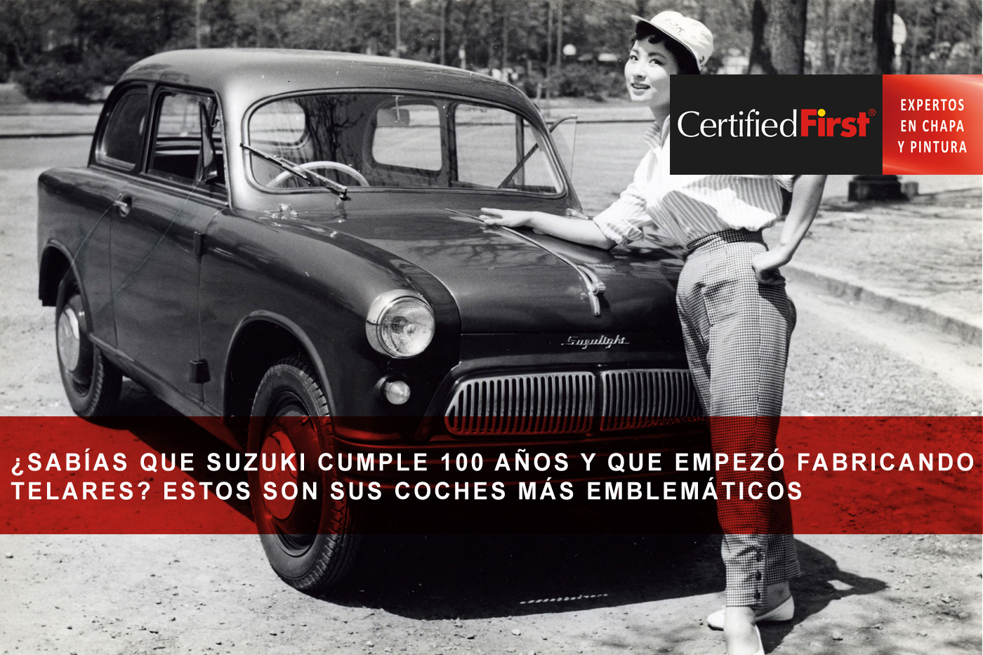 ¿Sabías que Suzuki cumple 100 años y que empezó fabricando telares? Estos son sus coches más emblemáticos