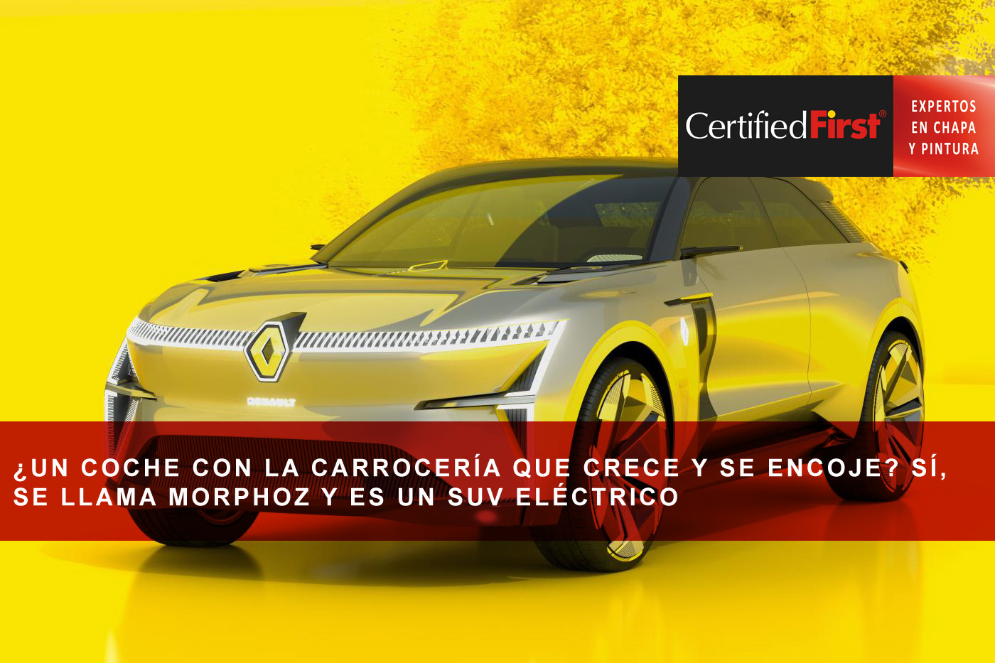 ¿Un coche con la carrocería que crece y se encoje? Sí, se llama Morphoz y es un SUV eléctrico