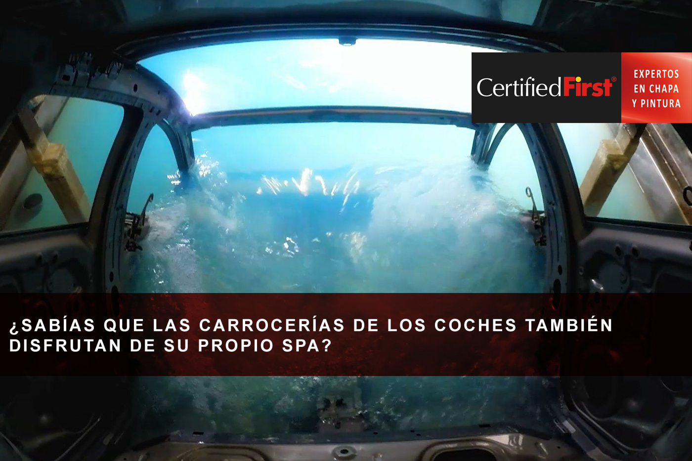 ¿Sabías que las carrocerías de los coches también disfrutan de su propio spa?