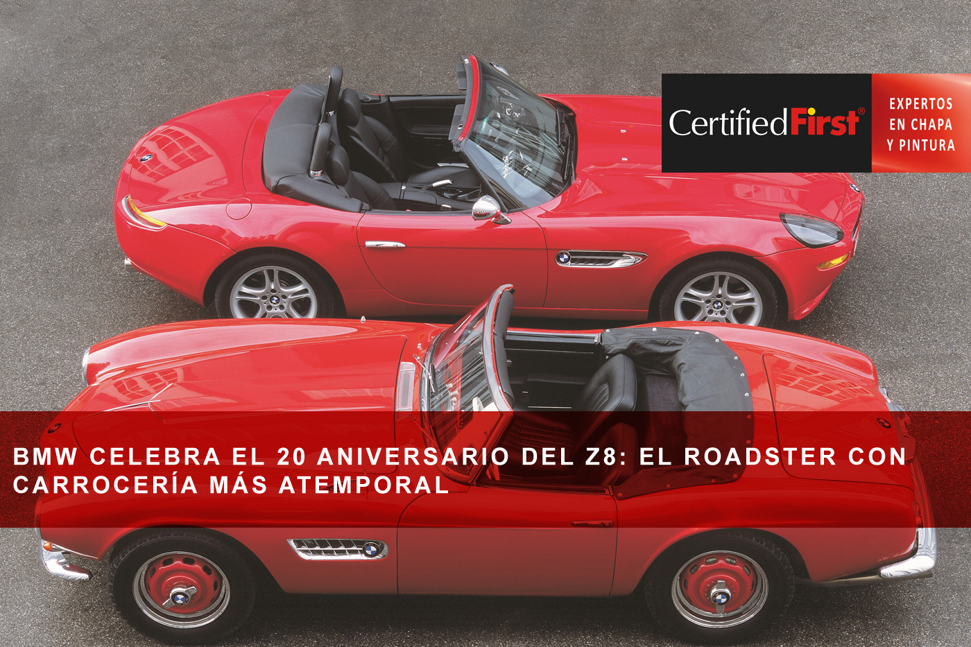 BMW celebra el 20 aniversario del Z8: el roadster con carrocería más atemporal