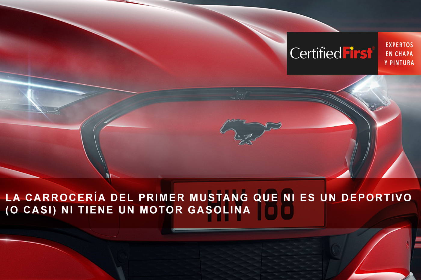 La carrocería del primer Mustang que ni es un deportivo (o casi) ni tiene un motor gasolina