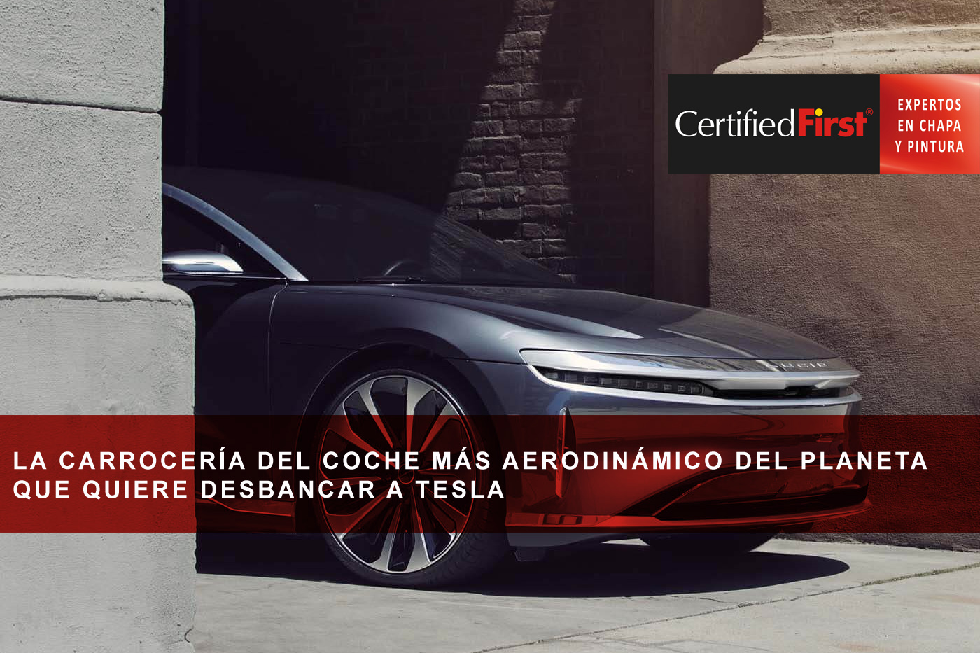 La carrocería del coche más aerodinámico del planeta que quiere desbancar a Tesla