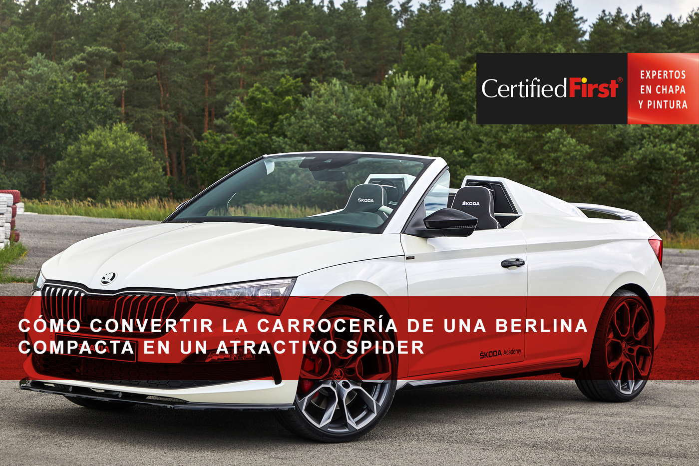 Cómo convertir la carrocería de una berlina compacta en un atractivo spider