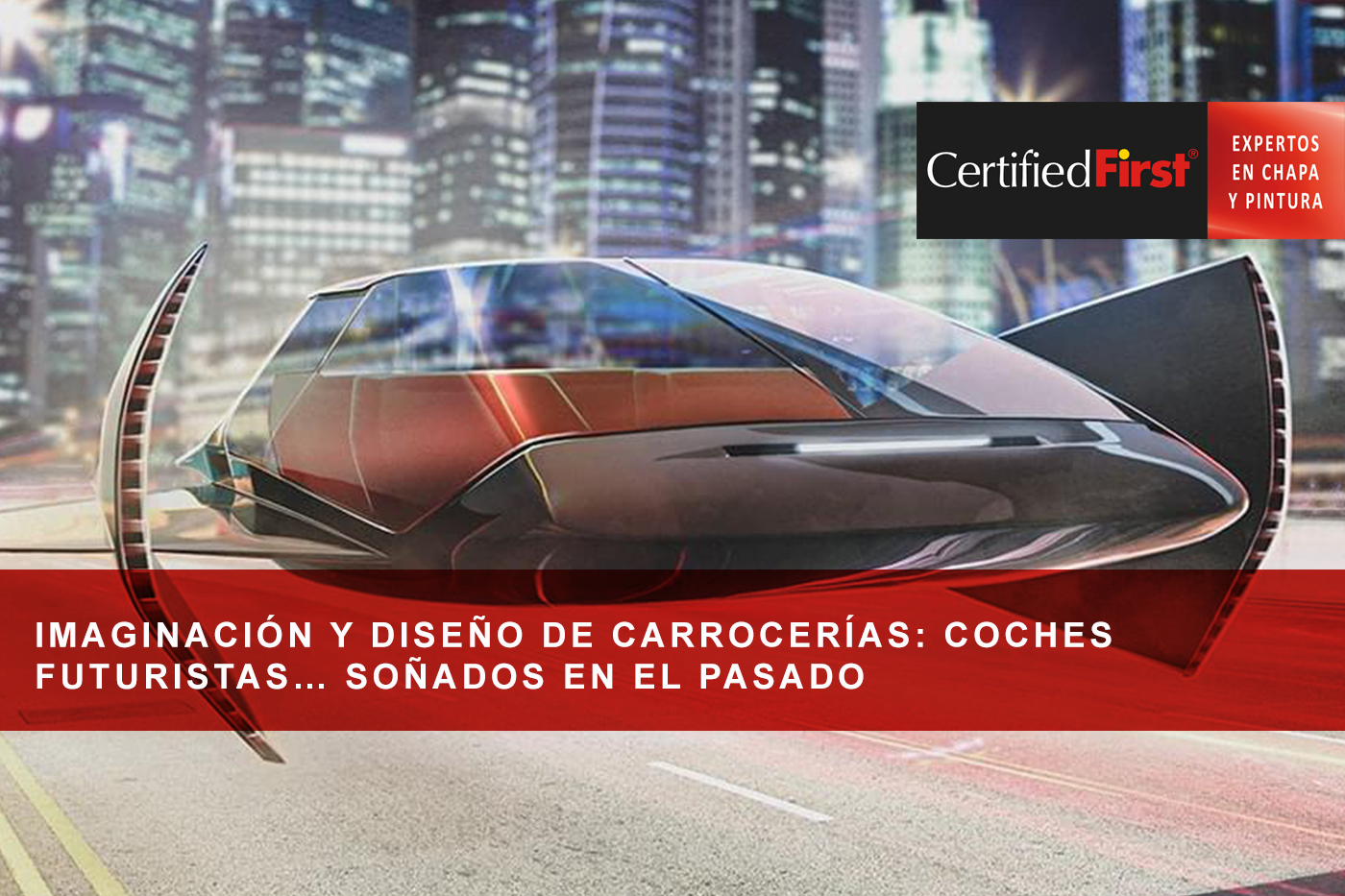 Imaginación y diseño de carrocerías: coches futuristas… soñados en el pasado