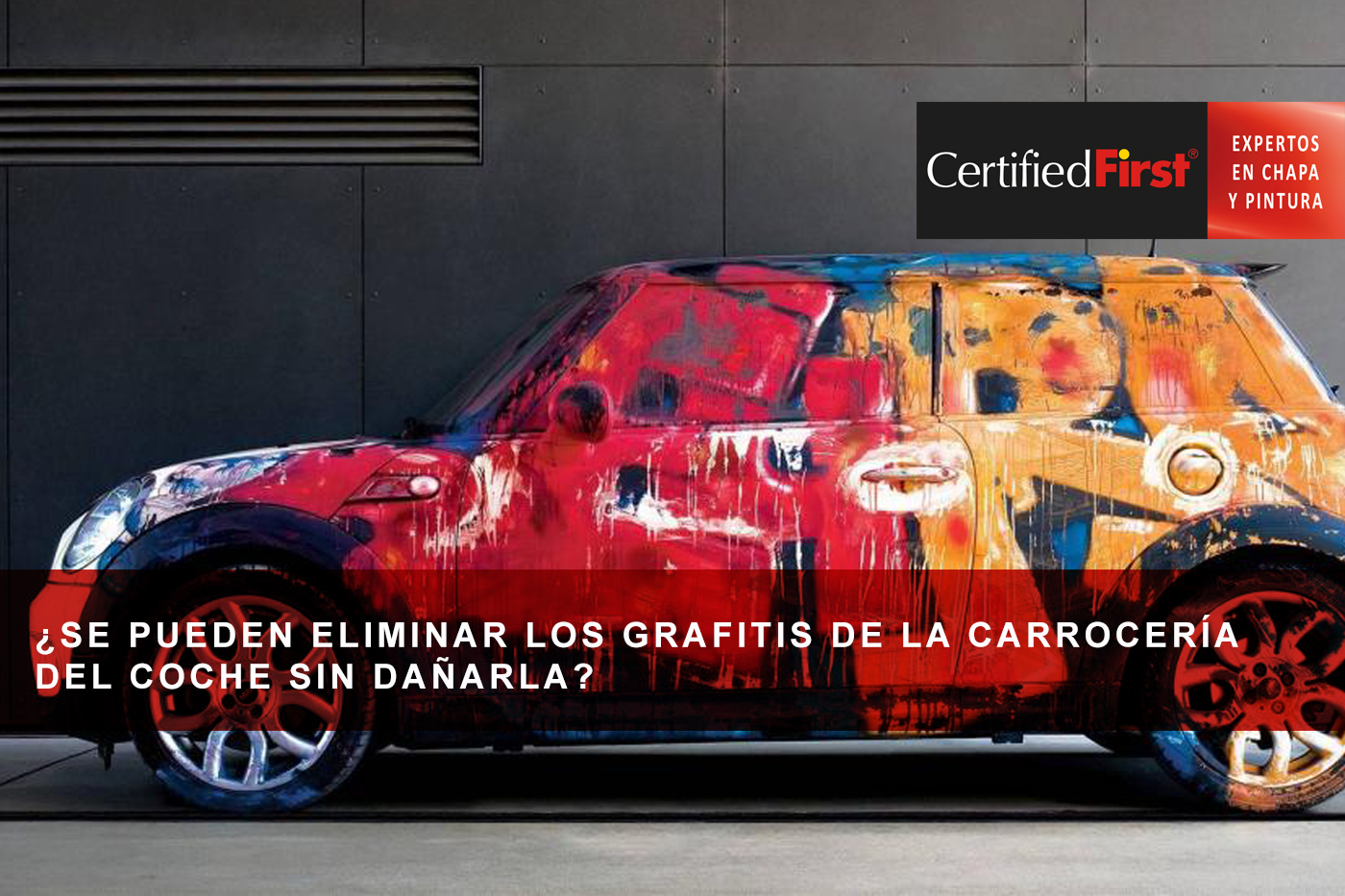 ¿Se pueden eliminar los grafitis de la carrocería del coche sin dañarla?