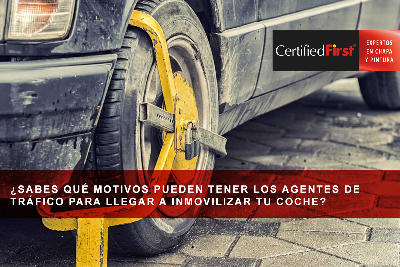 ¿Sabes qué motivos pueden tener los agentes de tráfico para llegar a inmovilizar tu coche?