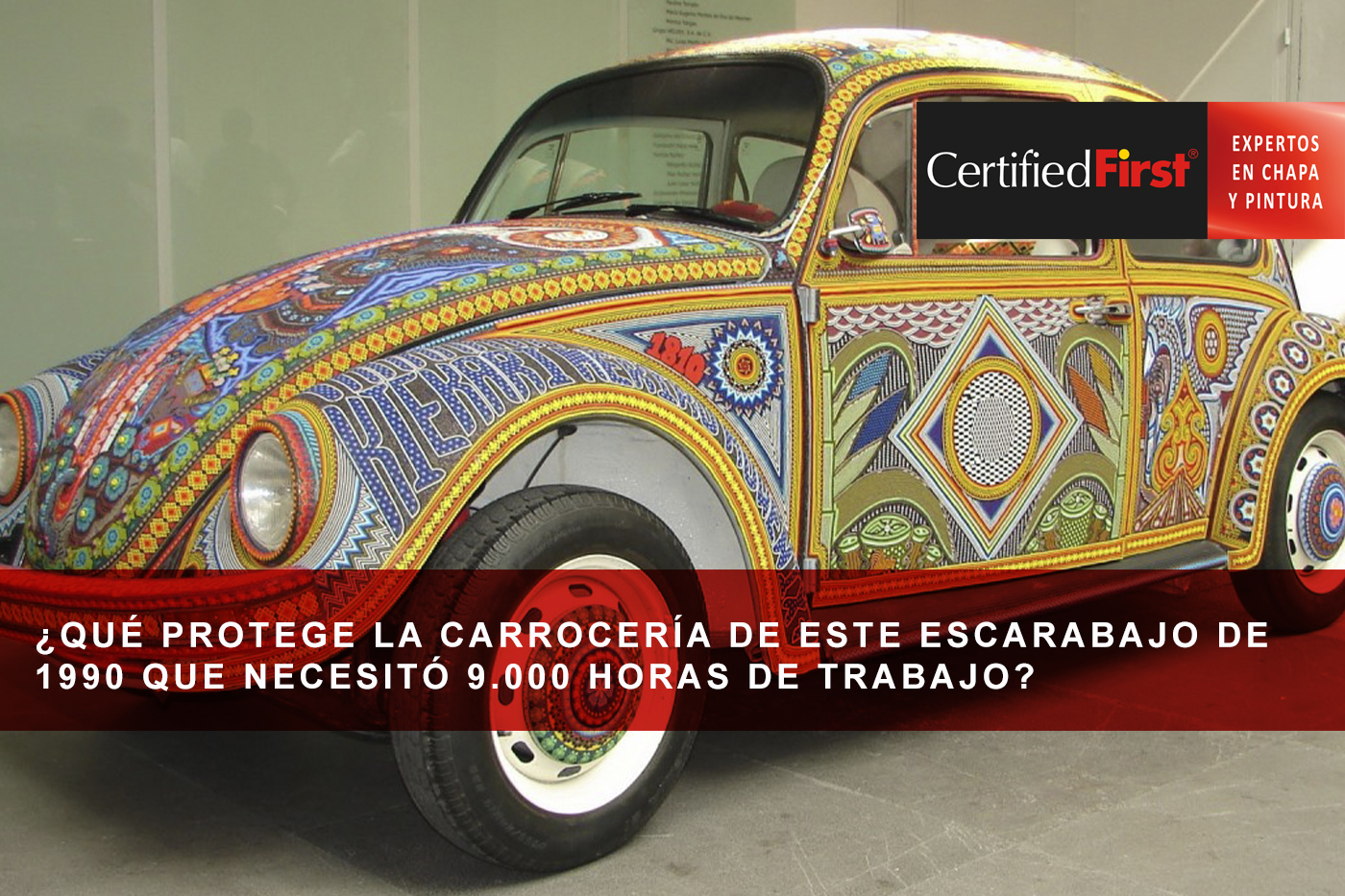 ¿Qué protege la carrocería de este Escarabajo de 1990 que necesitó 9.000 horas de trabajo?