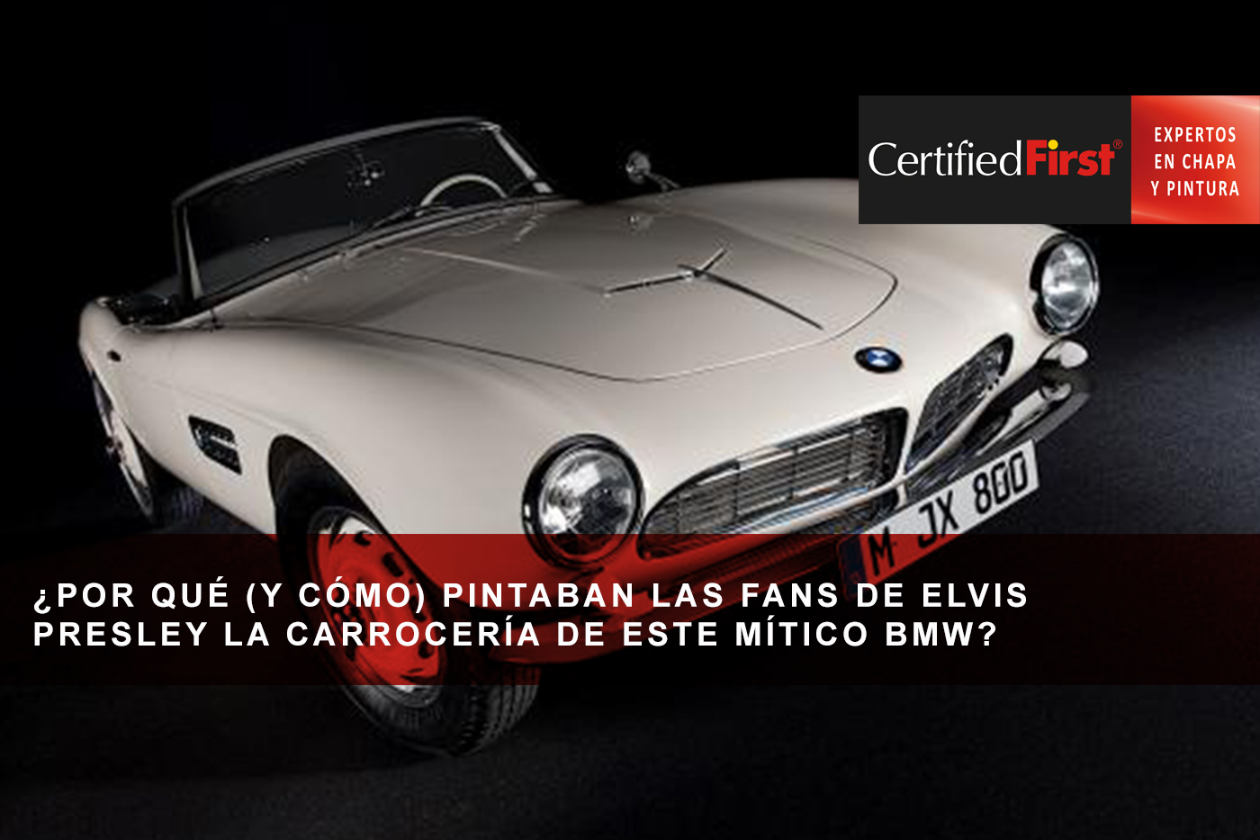 ¿Por qué (y cómo) pintaban las fans de Elvis Presley la carrocería de este mítico BMW?