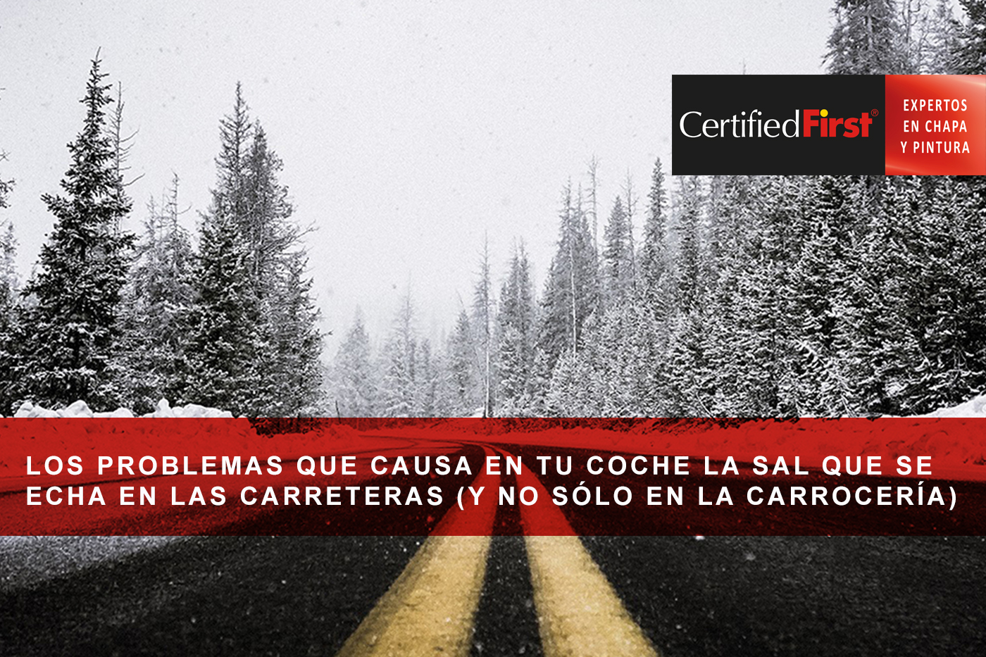 Los problemas que causa en tu coche la sal que se echa en las carreteras (y no sólo en la carrocería)