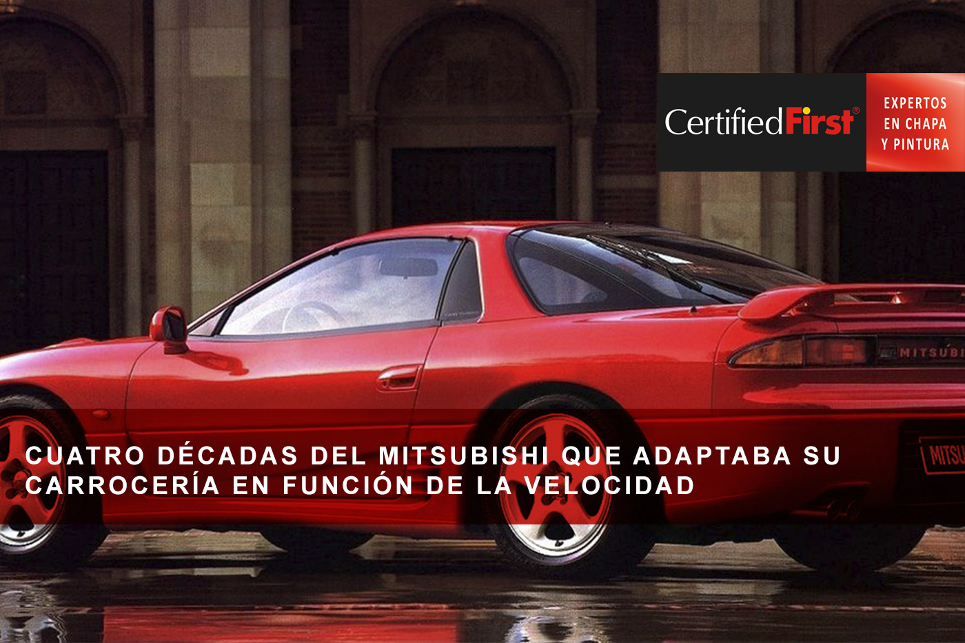 Cuatro décadas del Mitsubishi que adaptaba su carrocería en función de la velocidad