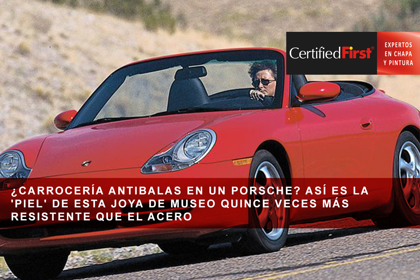 ¿Carrocería antibalas en un Porsche? Así es la 'piel' de esta joya de museo quince veces más resistente que el acero