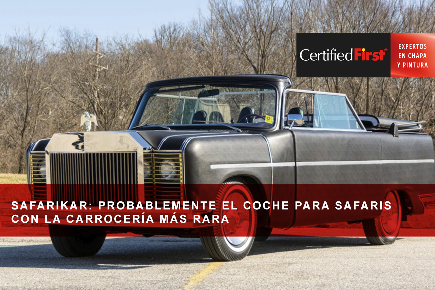 Safarikar: probablemente el coche para safaris con la carrocería más rara