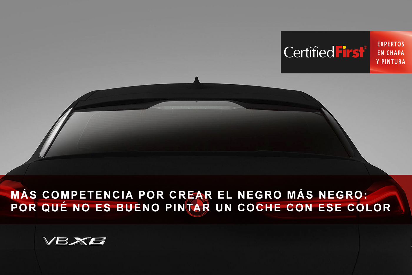 Más competencia por crear el negro más negro: por qué no es bueno pintar un coche con ese color