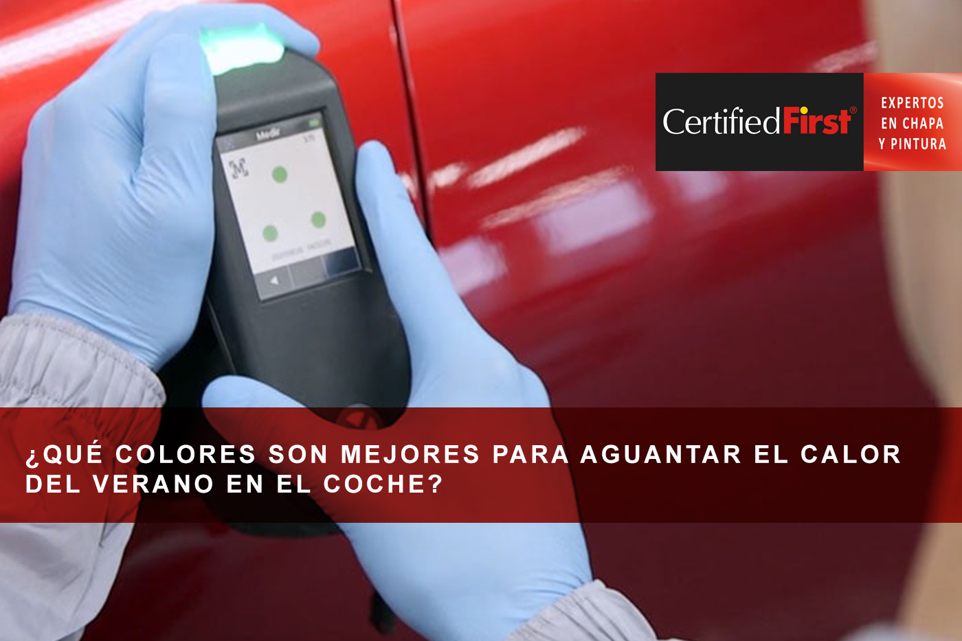 ¿Qué colores son mejores para aguantar el calor del verano en el coche?