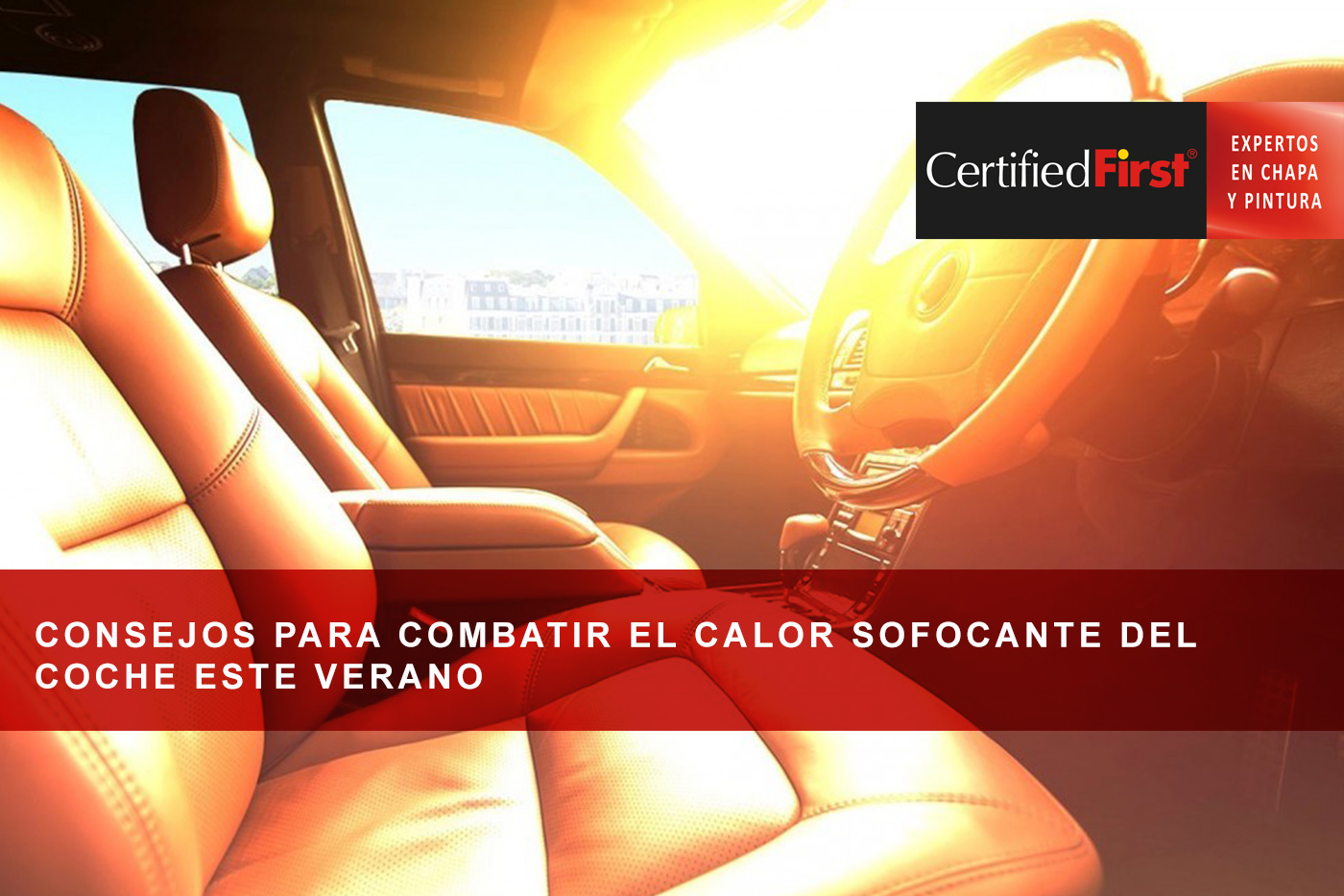 Consejos para combatir el calor sofocante del coche este verano