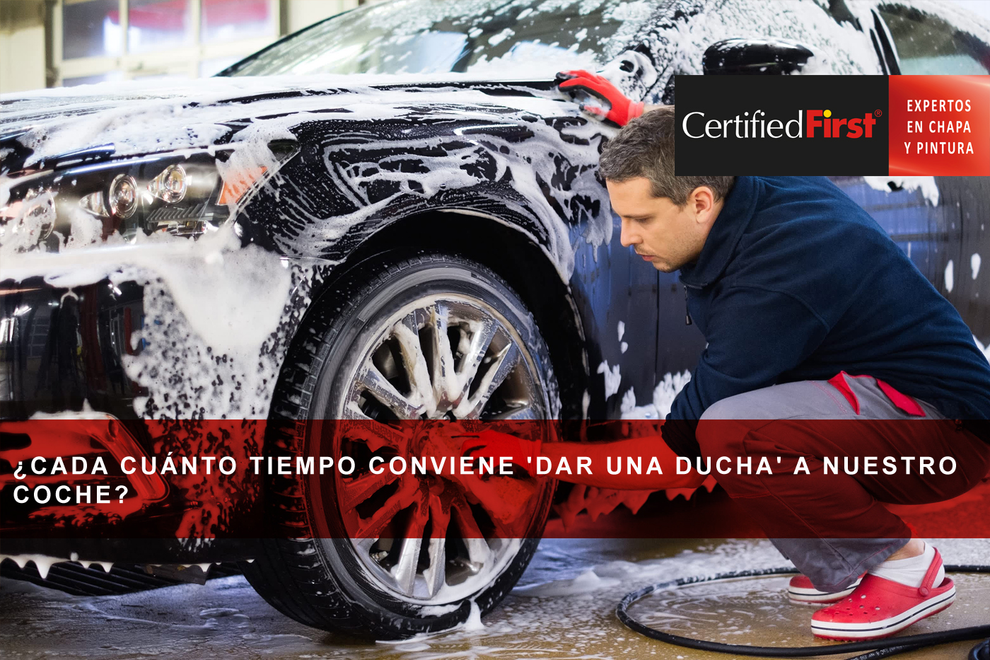 ¿Cada cuánto tiempo conviene 'dar una ducha' a nuestro coche?