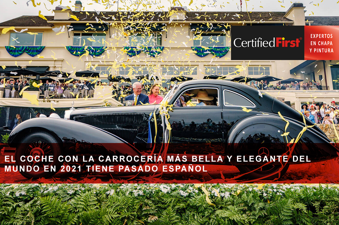 El coche con la carrocería más bella y elegante del mundo en 2021 tiene pasado español