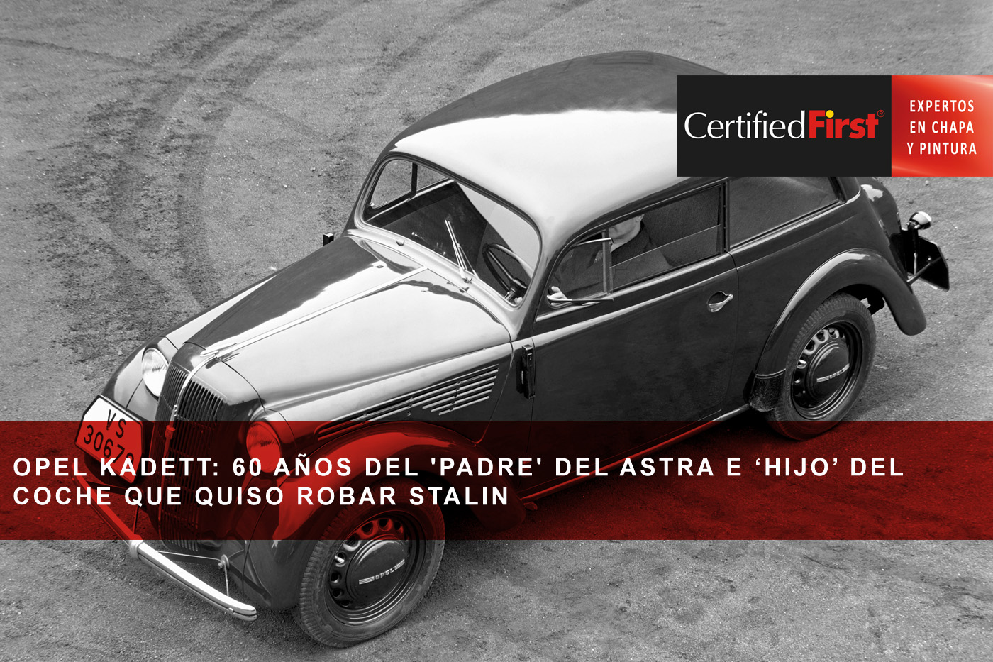 Opel Kadett: 60 años del 'padre' del Astra e 'hijo' del coche que quiso robar Stalin