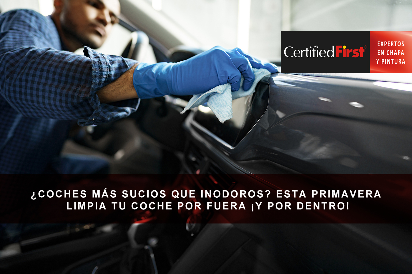 ¿Coches más sucios que inodoros? Esta primavera limpia tu coche por fuera ¡y por dentro!