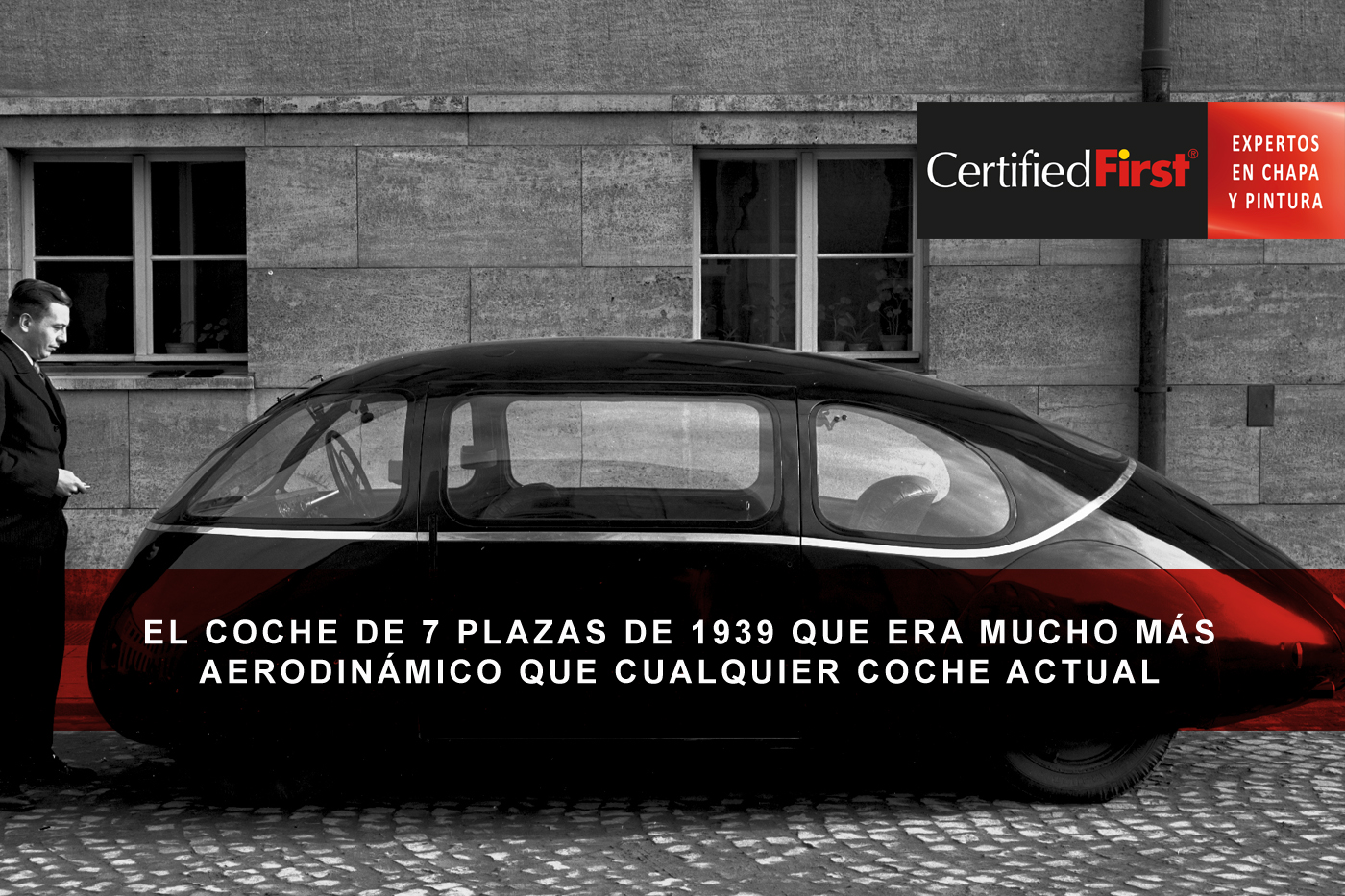 El coche de 7 plazas de 1939 que era mucho más aerodinámico que cualquier coche actual