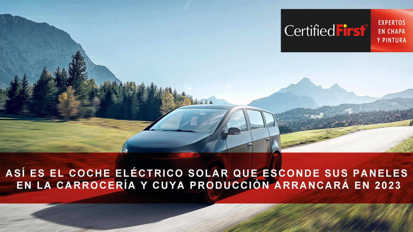 Así es el coche eléctrico solar que esconde sus paneles en la carrocería y cuya producción arrancará en 2023