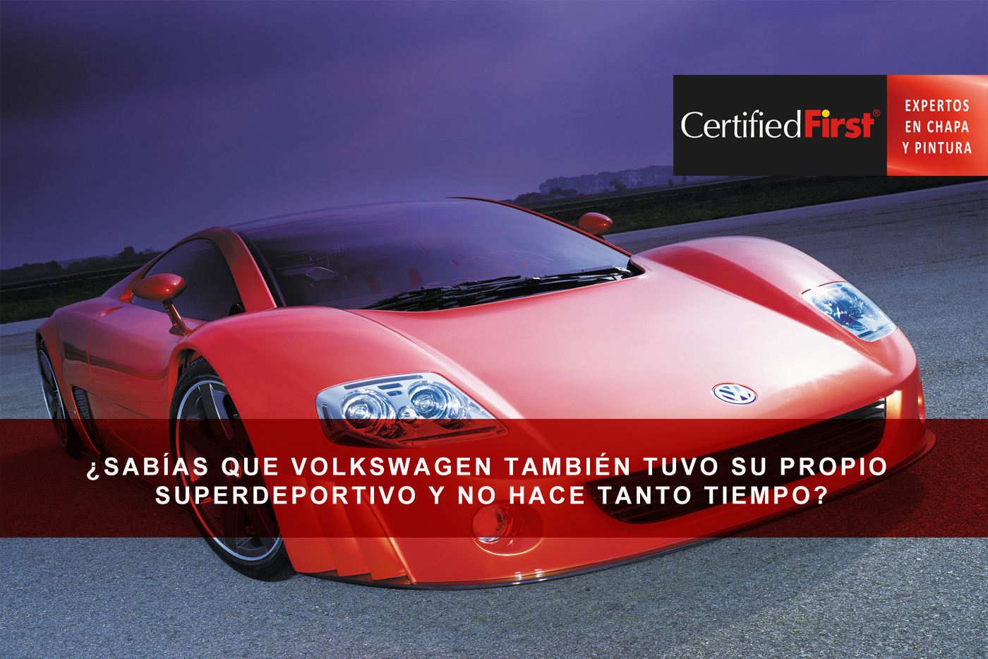 ¿Sabías que Volkswagen también tuvo su propio superdeportivo y no hace tanto tiempo?